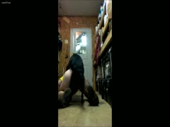 A lustful man gets his dog to fuck him.